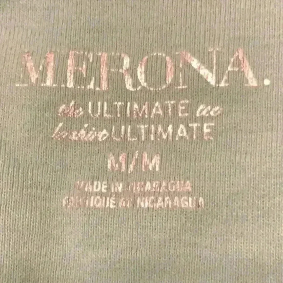 Merona Ultimate T-Shirt Women's Medium Short Sleeves Top - Picture 5 of 6